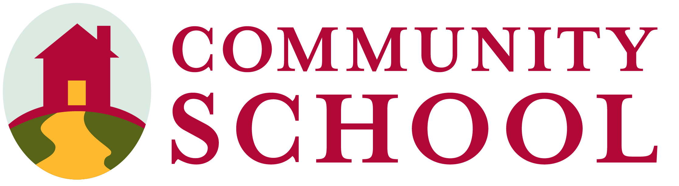 CommunitySchool_RoanokeVirginia_Logo_Horiz_Red